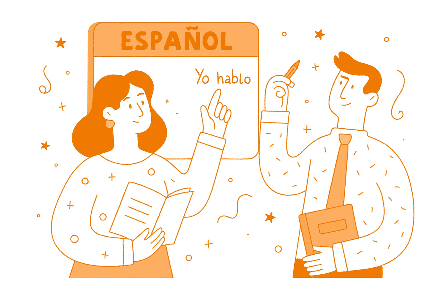 Profesores de español - Natan y Mili